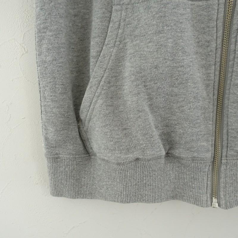 A.P.C.（アーペーセー） *コットン裏毛スウェットジップアップパーカー