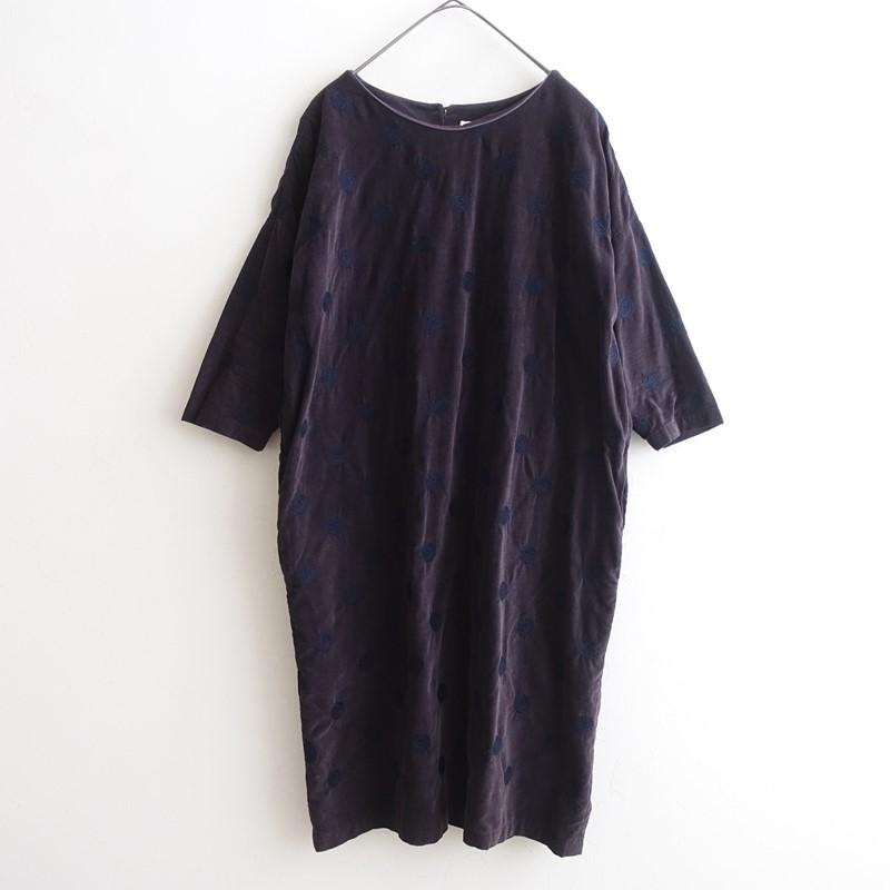 ミナペルホネン choucho コーデュロイワンピース 120 キッズ服(100cm~) ミナペルホネン choucho コーデュロイワンピース 120