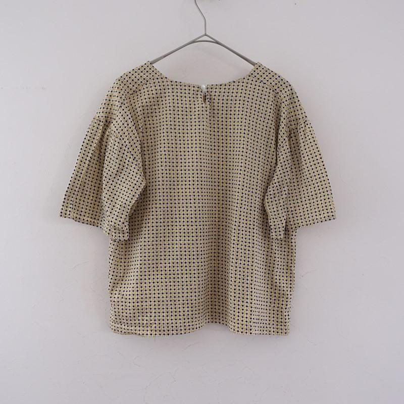 Sally Scott（サリースコット） *コットン総柄プリント半袖Tシャツ*M 