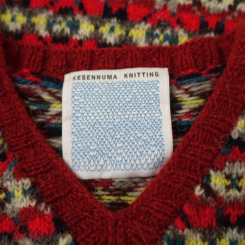 定価19.8万/気仙沼ニッティング KESENNUMA KNITTING *リズム-A ニット