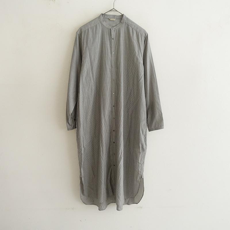 アーツ&サイエンス ARTS&SCIENCE *ストライプシャツワンピース*1薄手  