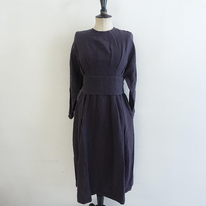ラファトゥール atelier Roughatour *リネンワンピース*麻ダーク  