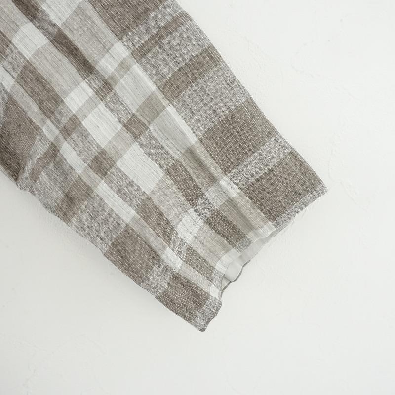 【新品】パドカレ pas de calaisリネンコート　ベージュ（SI20） NEW ARRIVAL】ヘリンボン コート | 横浜髙島屋店 | pas de calais