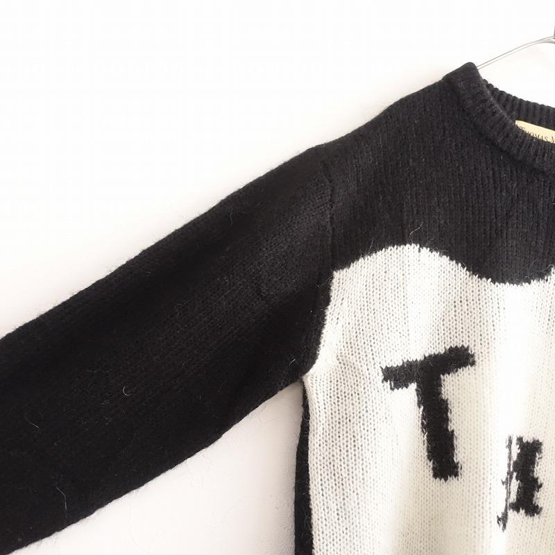 トーマスマグパイ 黒 オールインワン 38サイズ トーマスマグパイ 「THOMAS MAGPIE トーマスマグパイ T/R stripe