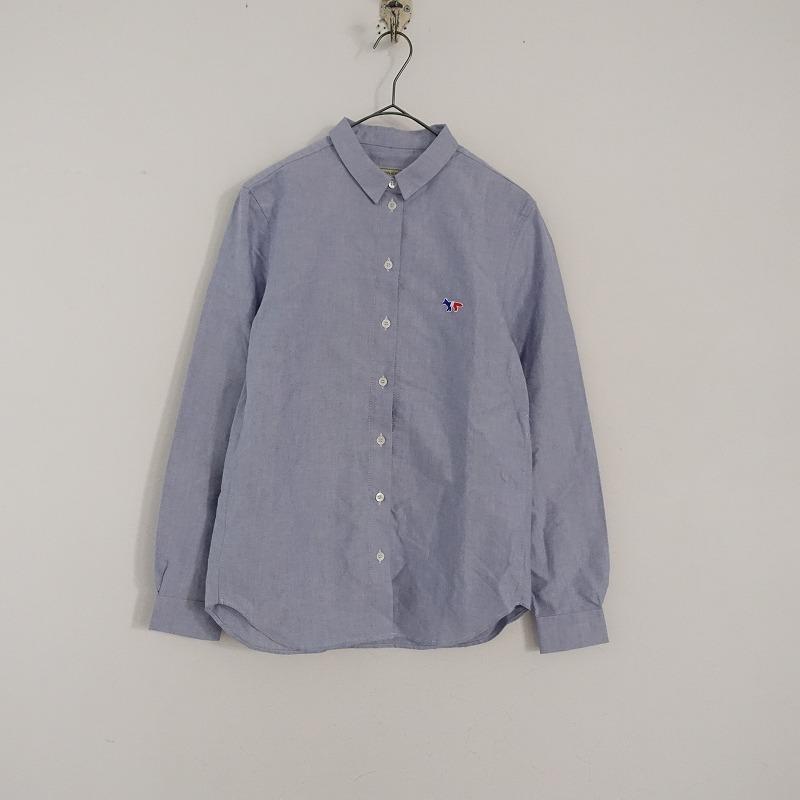 定価2.9万】メゾンキツネ MAISON KITSUNE *オックスフォードシャツ*34 