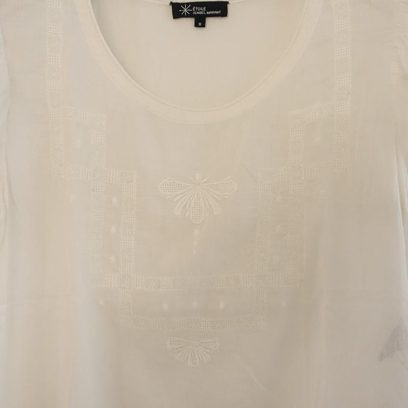 ISABELMARANTETOILEイザベルマランエトワールフレンチスリーブ エトワールイザベルマラン ETOILE ISABEL MARANT ボイルエンブロイ