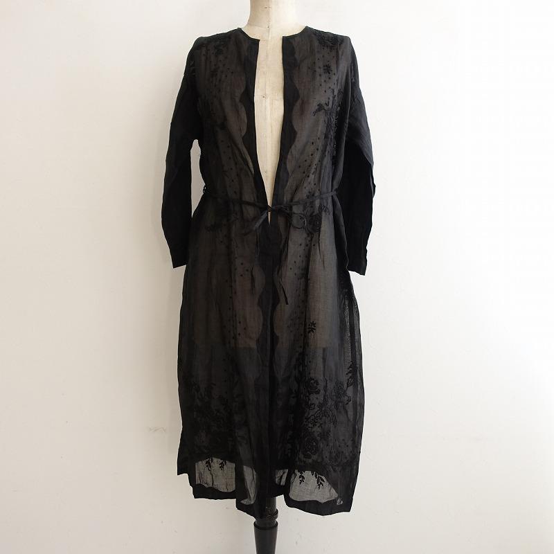Heriter（エリテ） 【定価7.1万】エリテ *Table cloth gown*38リネン