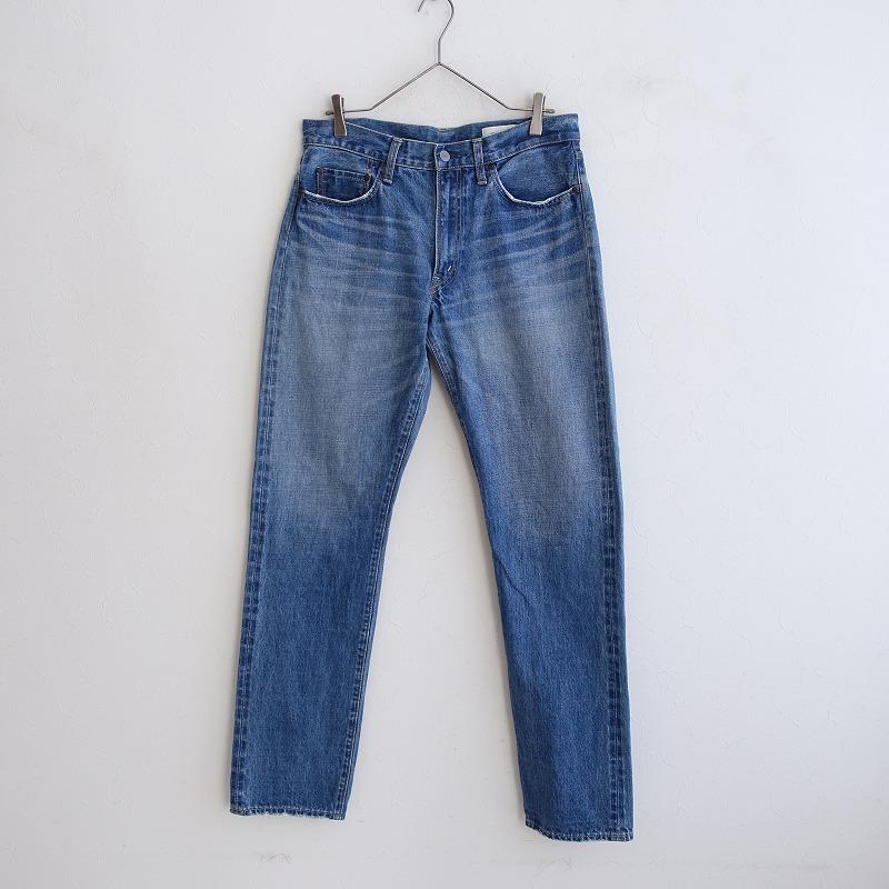 SINME シンメ *ダメージ加工セルビッチデニムパンツ*30