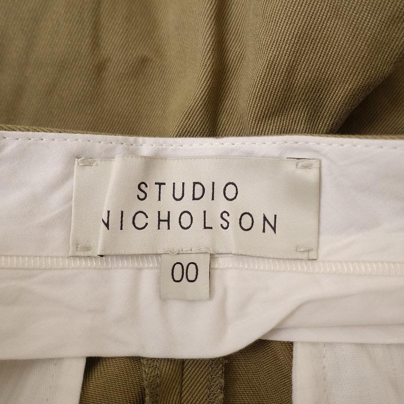 STUDIO NICHOLSON 【定価4.2万】スタジオニコルソン *コットン STUDIO NICHOLSON 【定価4.2万】スタジオニコルソン *コットン