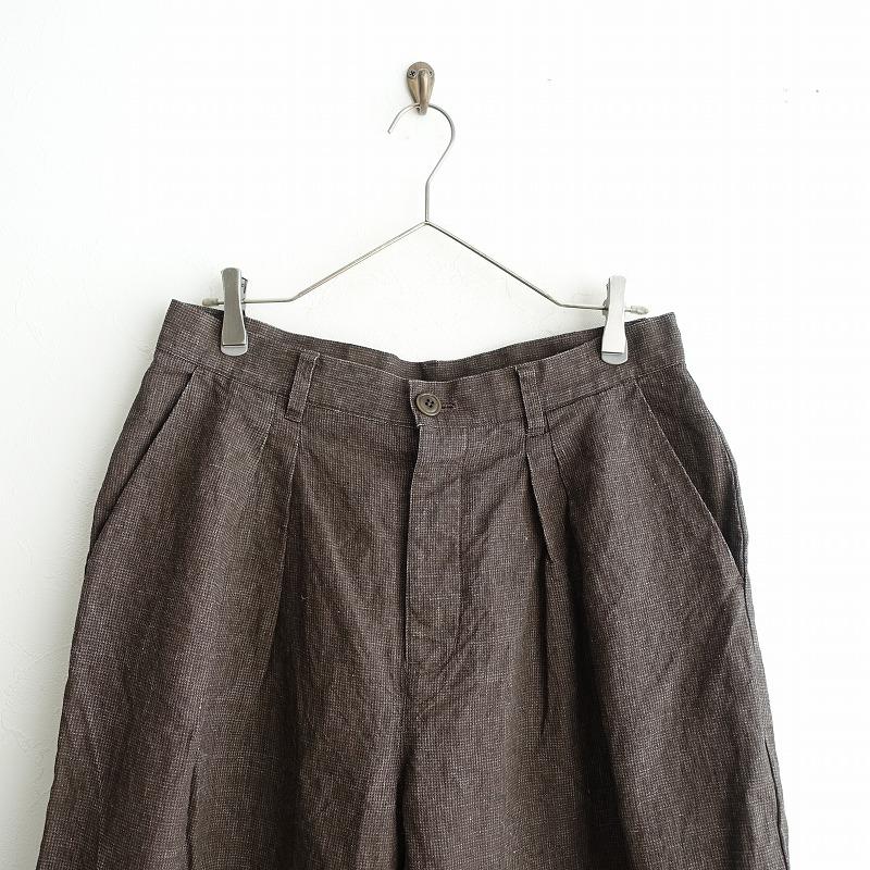 nest Robe 【定価2.7万】ネストローブ *リネンベンガラ墨汁