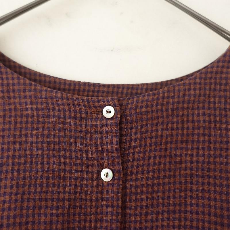 nest Robe 【2022/定価2.9万】ネストローブ *ギンガムチェックリネン  