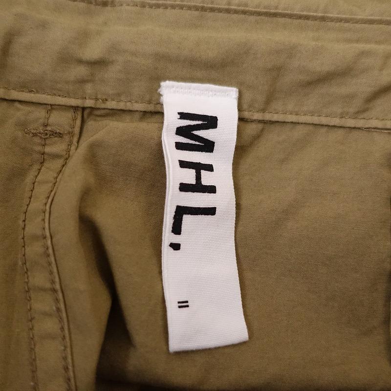 MHL. マーガレットハウエル MARGARET HOWELL *綿麻ドロスト MHL. マーガレットハウエル MARGARET HOWELL *綿麻ドロスト