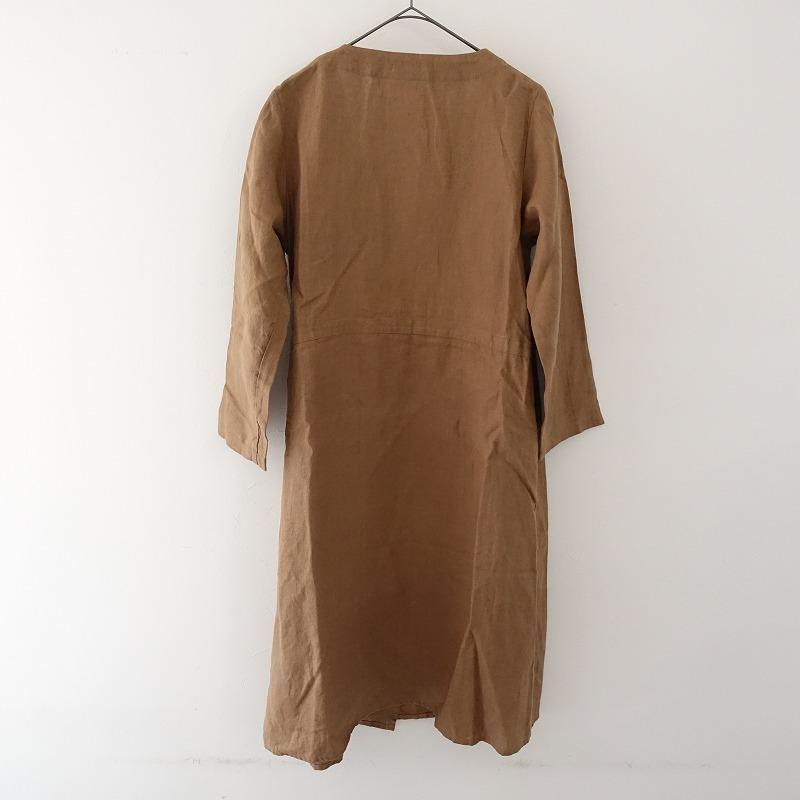 fog linen work フォグリネンワーク *リネンラップワンピース