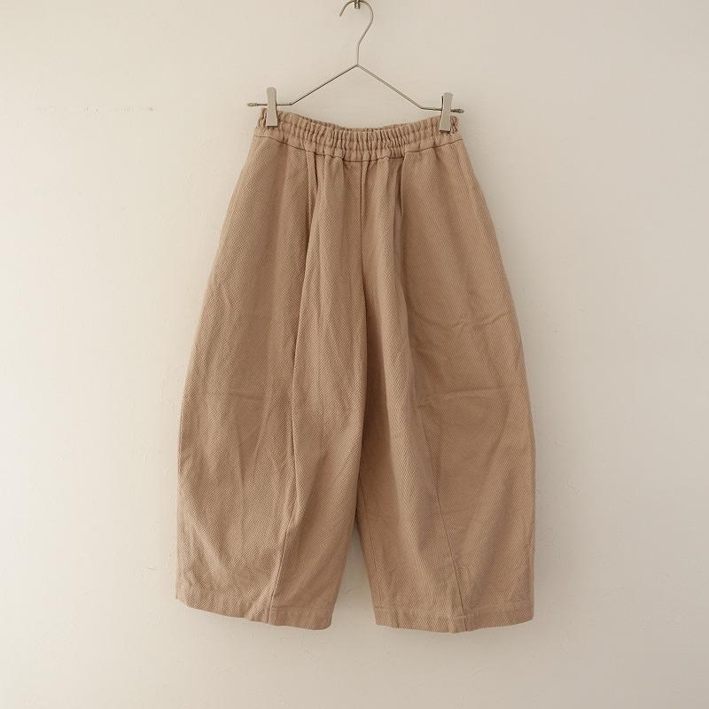 風の栖 entwa ひざっこパンツ ワイドパンツ □風の栖 ひざっこパンツ