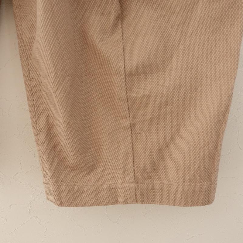 エントワ entwa *刺し子生地 ワイドパンツSASHIKO*Fピンクベージュ