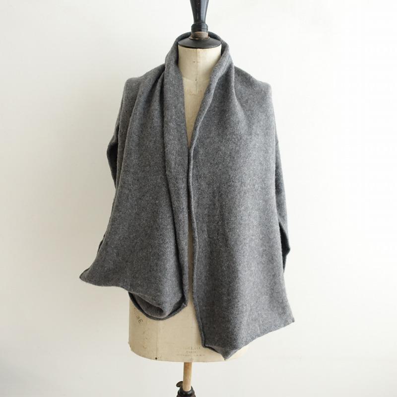 ダニエラグレジス DANIELA GREGIS *ウールニットルーズカーディガン*毛  