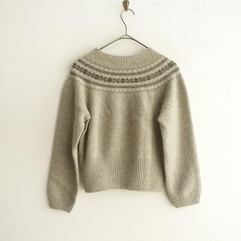 MARGARET HOWELL（マーガレットハウエル） *フェアアイルニットプル