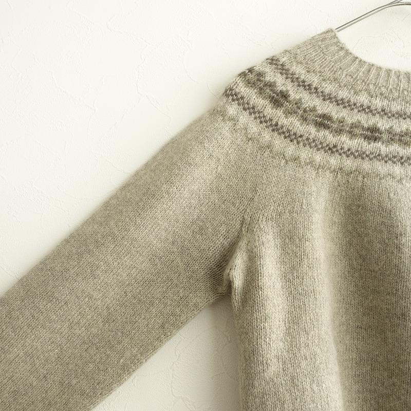 MARGARET HOWELL（マーガレットハウエル） *フェアアイルニットプル