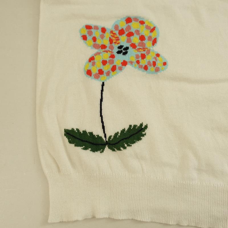 mina perhonen //ミナペルホネン *wonder girlコットンニットプル  