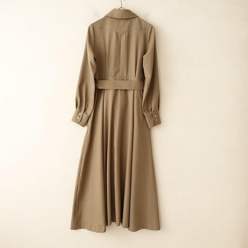 ワンピース foufou primitive safari dress 定価2.5万】フーフー foufou *プリミティブサファリドレス*1