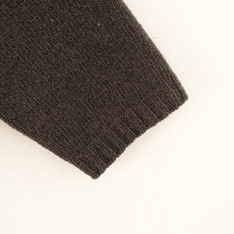 ダル Dhal *1/10 original Wool Top Cardigan*SニットVネック