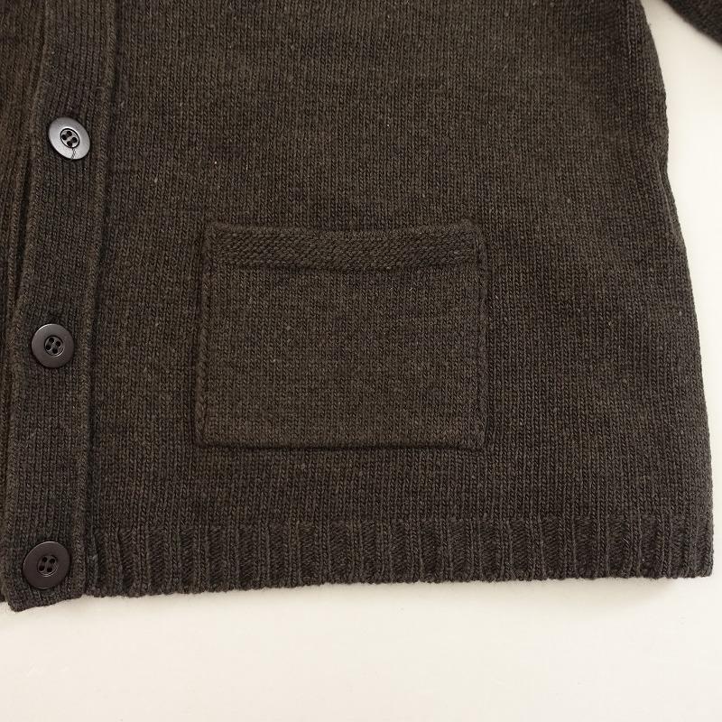 Dhal ダル カーディガン(厚手) ジャケット コート サイズS ダル Dhal *1/10 original Wool Top Cardigan*SニットVネック