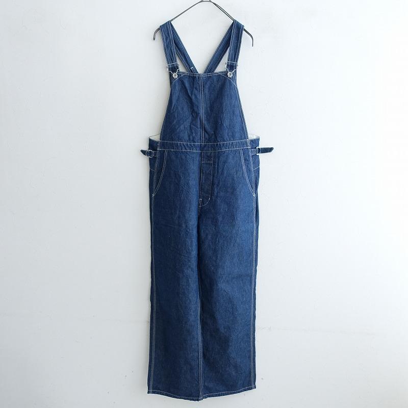 ネストローブ nest Robe ブルーデニムオーバーオール