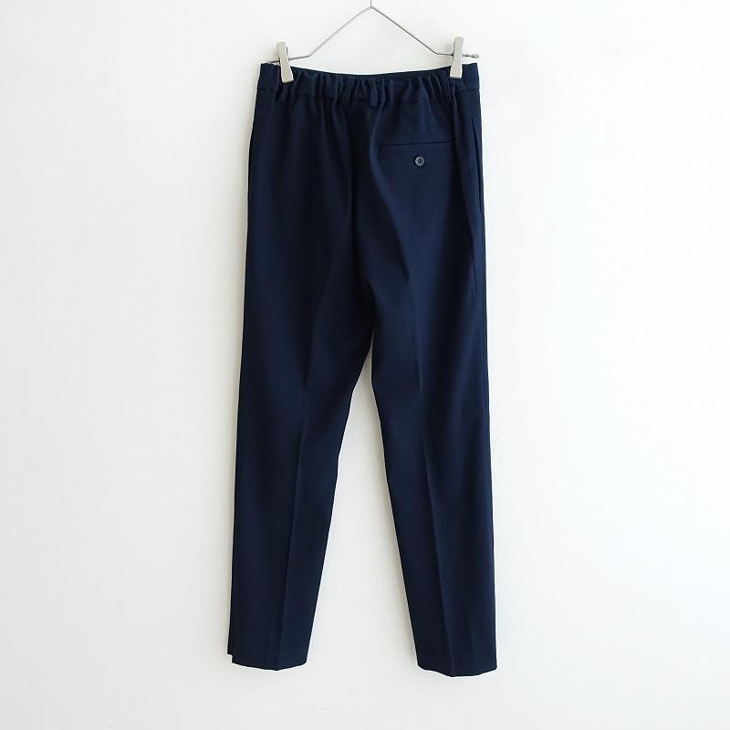 2022/定価3.9万】コルピエロ Col Pierrot *Side Zip Pants*36ネイビー  