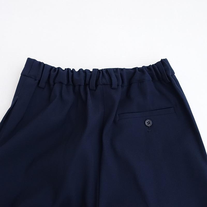 2022/定価3.9万】コルピエロ Col Pierrot *Side Zip Pants*36ネイビー  