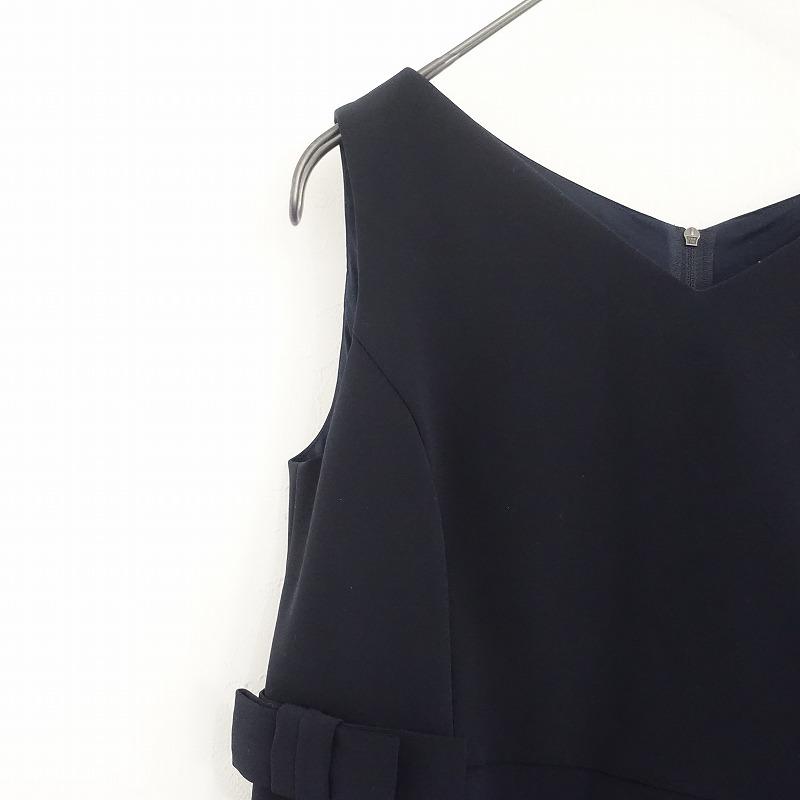 フォクシーニューヨークワンピースサイドリボンfoxey new york