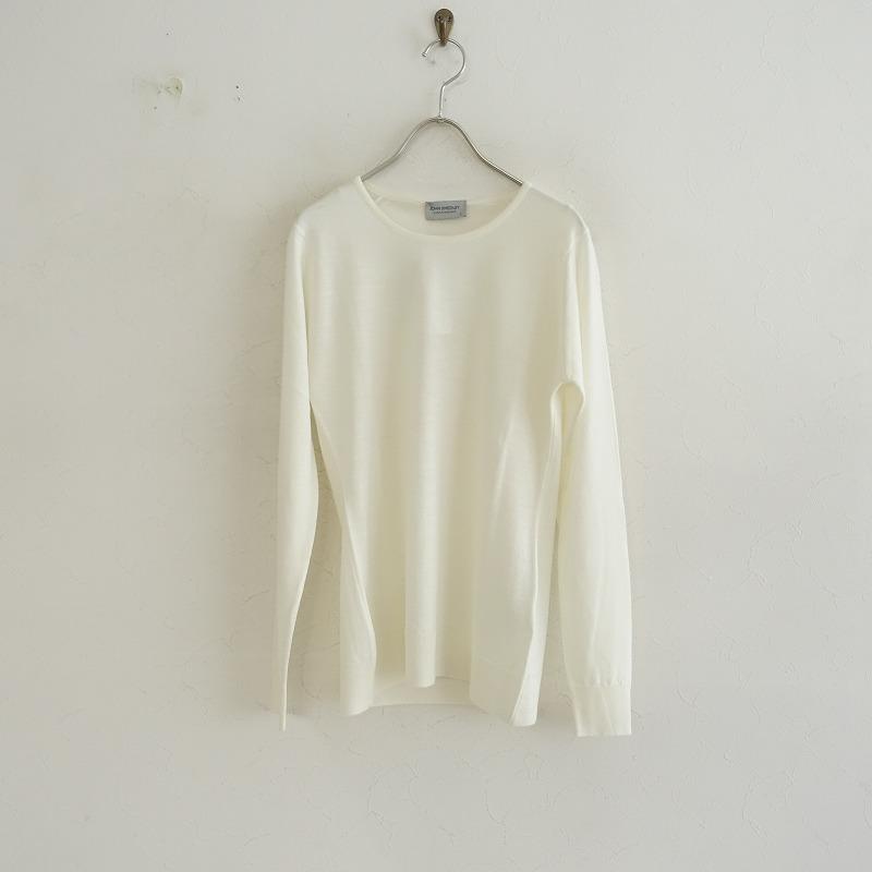 JOHN SMEDLEY（ジョンスメドレー） *ウールハイゲージニットクルー 