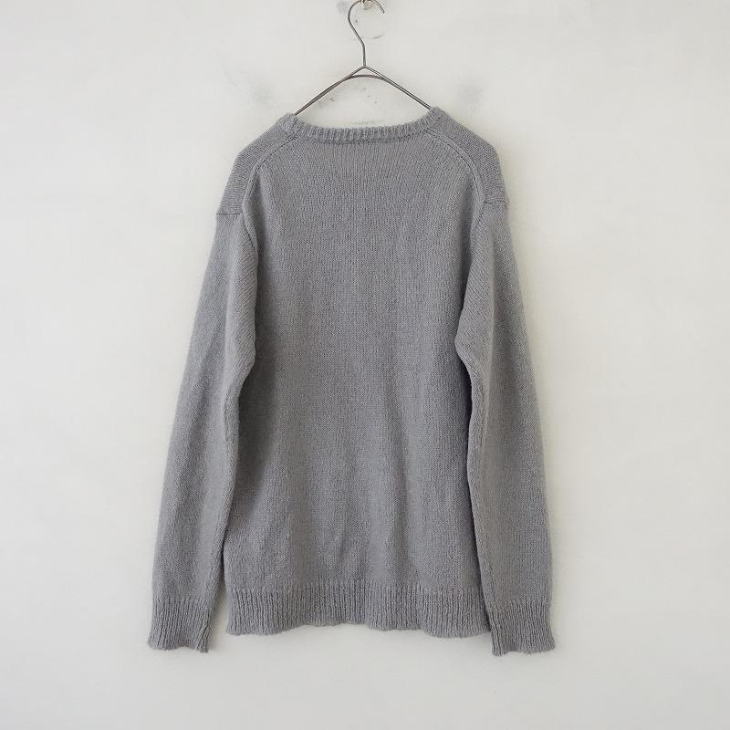 FLAMAND（フラマン） *モヘヤブレンドニットプルオーバー*1グレー