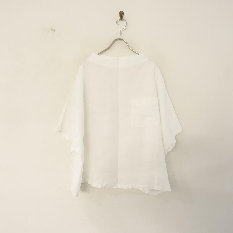 nest Robe（ネストローブ） *リネンボトルネックポケットブラウス*F