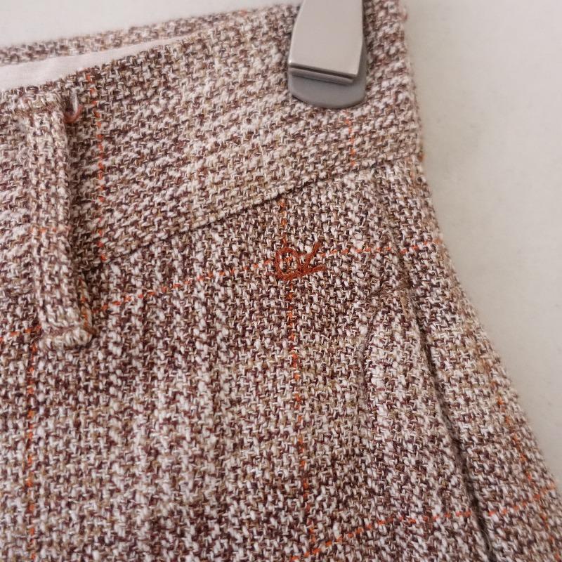 定価5.7万】45R フォーティファイブアール *杢杢ツイードのパンツ*1 