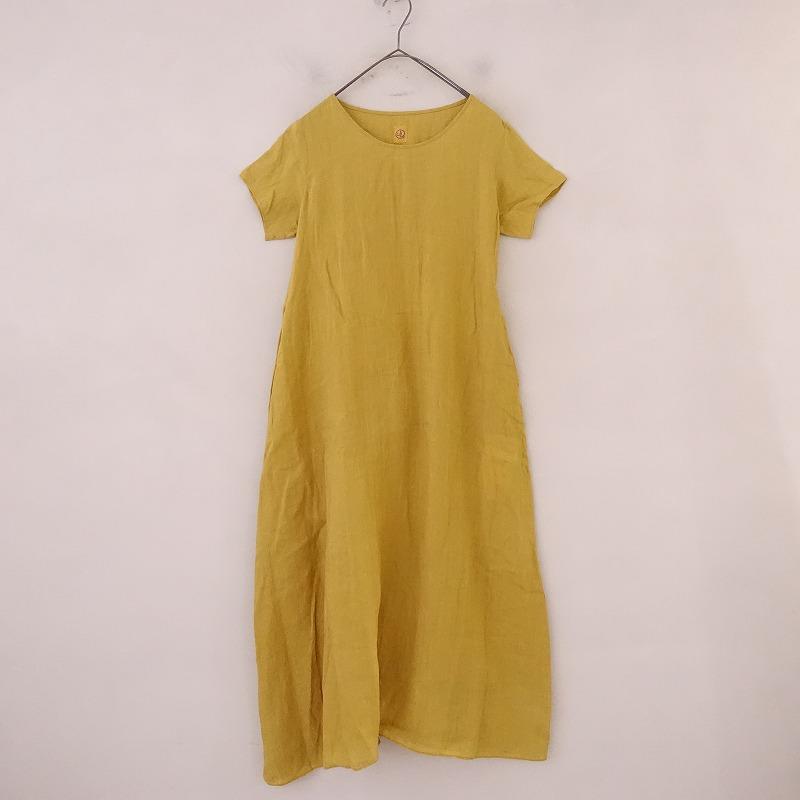 Jurgen Lehl ヨーガンレール ロングワンピース リネン 麻