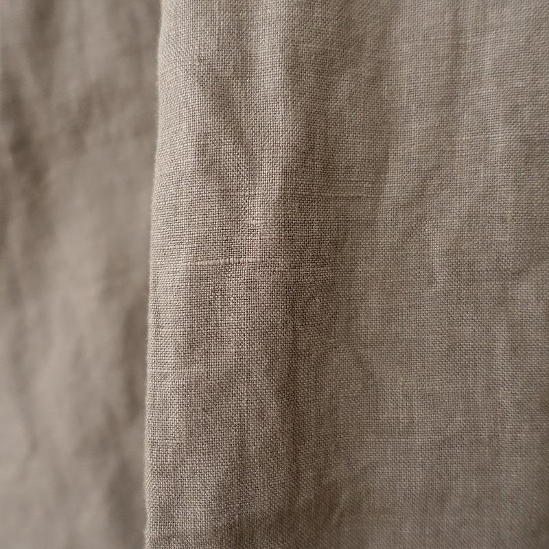 nest Robe（ネストローブ） *リネンシャーリングネックワンピース*F