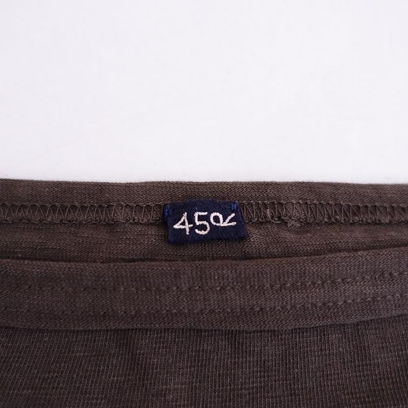 45R（フォーティファイブアール） 【参考定価3.4万】45R *でこぼこ天竺