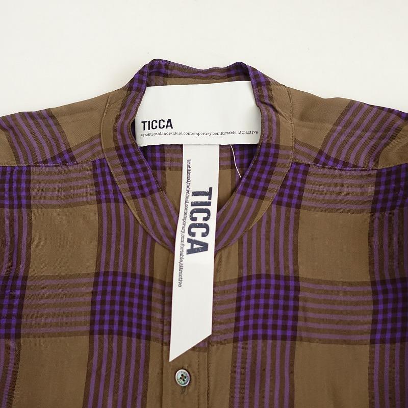 TICCA（ティッカ） 【定価3.9万】ティッカ *チェックフレアワンピース 