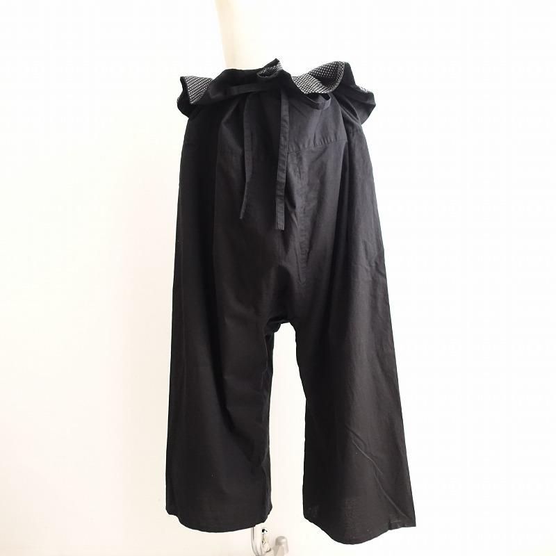 LIMI feu（リミフゥ） *コットンワイドフィッシャーマンパンツ*Sタイ
