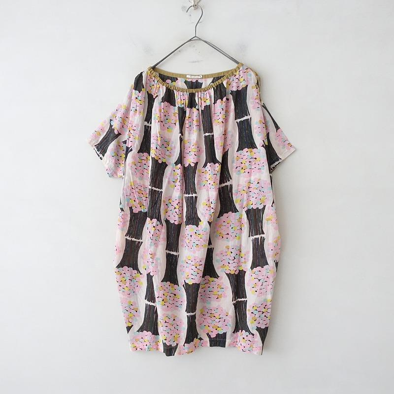 ミナペルホネン ワンピース merci 36サイズ mina perhonen mina perhonen（ミナペルホネン） *merciドロストネックワンピース*36