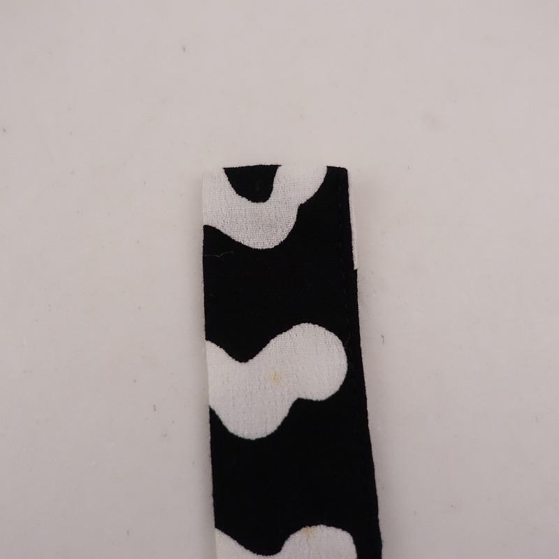 マリメッコ marimekko *Hattaraコットンプリントベルテッドワンピース