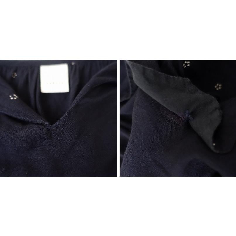 かぐれ 【定価1.2万】かぐれ kagure *レーヨンドットワイドブラウス*F 