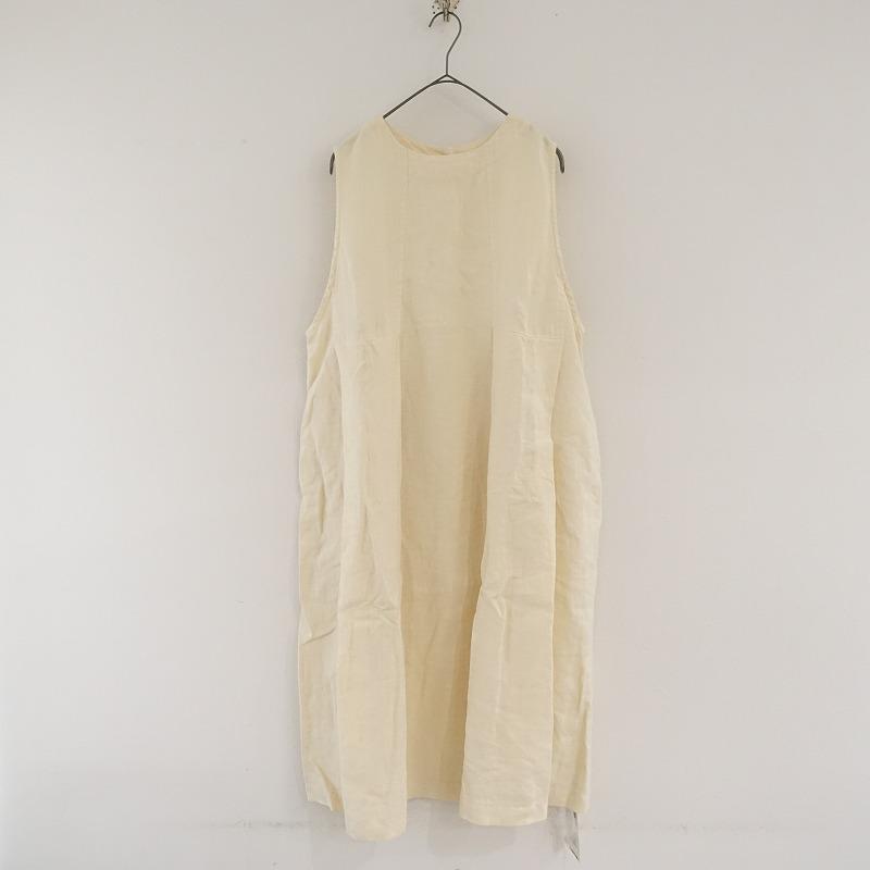 nest Robe 【2023/定価3.1万】ネストローブ *リネンノースリーブ切替え  