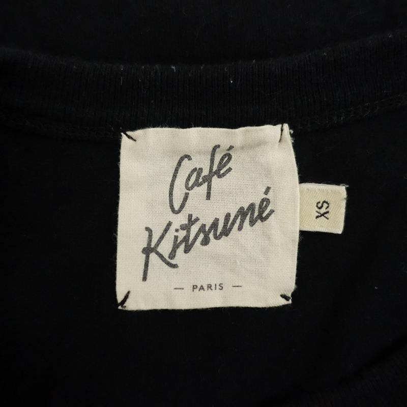 メゾンキツネ MAISON KITSUNE *CAFE KITSUNEプリントクラッシックT 