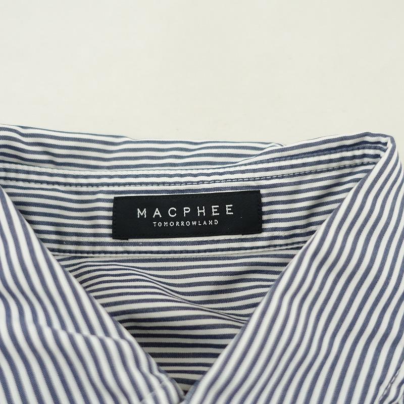 MACPHEE（マカフィー） *ストライプコットンワイヤー入りレギュラー 