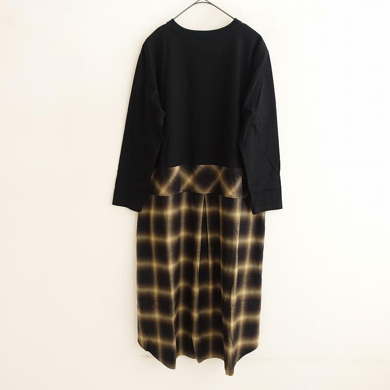 ★最終値下げ★新品タグ付きZUCCaワンピース ZUCCa / ドッキングスムース / ワンピース(M beige(03)): ZUCCa