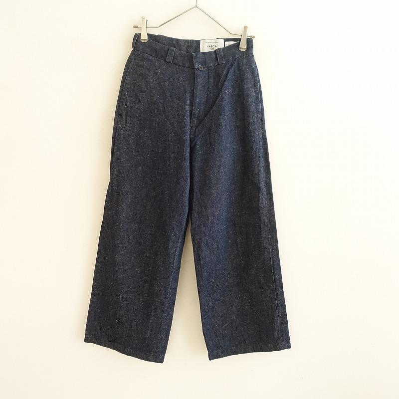 YAECA ヤエカパーク PARK *コットンリネンセルビッチデニム YAECA ヤエカパーク PARK *コットンリネンセルビッチデニム