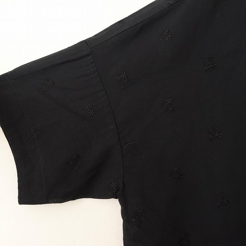 CASEY 【定価5.5万】ケイシー ケイシー *フラワー刺しゅうシアー CASEY 【定価5.5万】ケイシー ケイシー *フラワー刺しゅうシアー