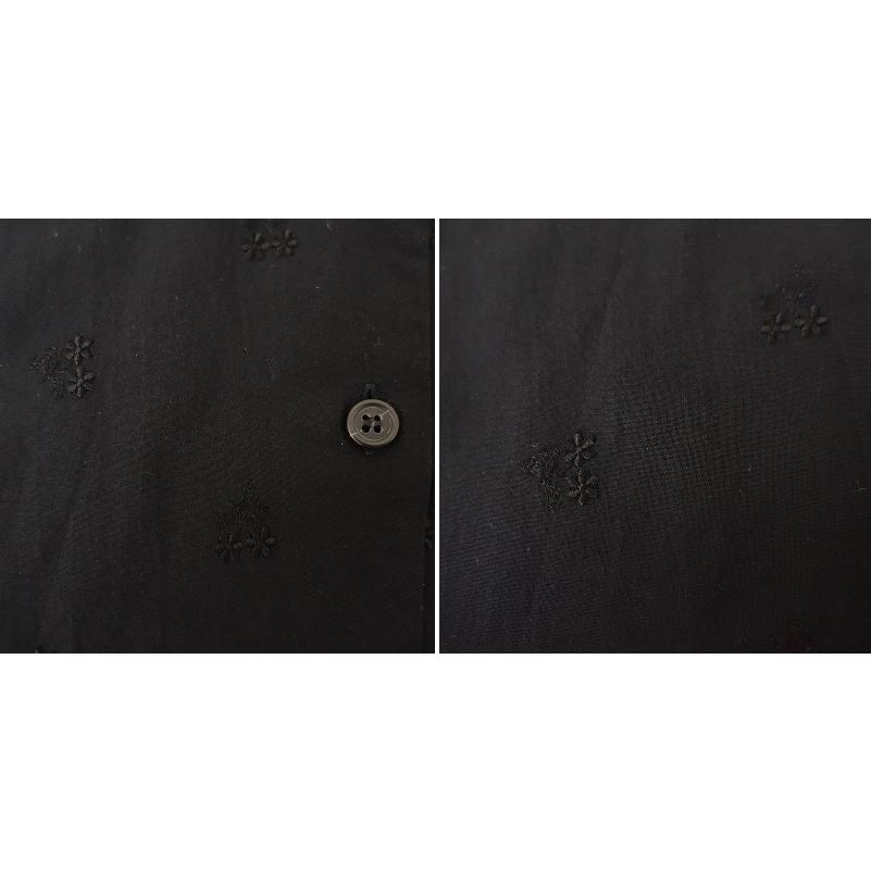 CASEY 【定価5.5万】ケイシー ケイシー *フラワー刺しゅうシアー CASEY 【定価5.5万】ケイシー ケイシー *フラワー刺しゅうシアー
