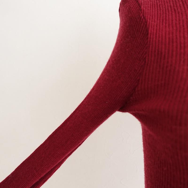 HAKUJI ハクジ　ウールリブ ロングスリーブ プルオーバー HAKUJI（ハクジ） 【定価1.7万】ハクジ HAKUJI*WOOL rib L/S PO
